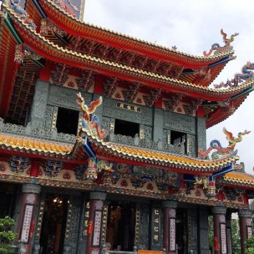 協天廟_關公妻殿全景